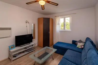 TV i/ili zabavni centar u objektu Holiday Home Dolphin