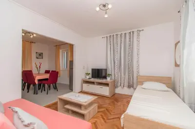 Krevet ili kreveti u jedinici u objektu Apartment Island Sun Terrace