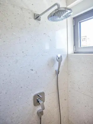 Kupaonica u objektu Villa Aliara Pool Apartment