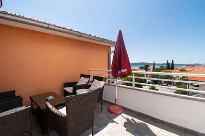 Balkon ili terasa u objektu Apartments Cace