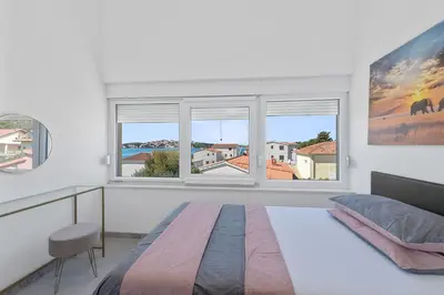 Krevet ili kreveti u jedinici u objektu Apartment ANTONIJA