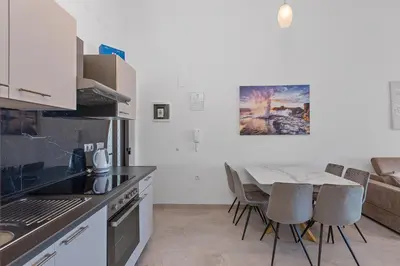 Kuhinja ili čajna kuhinja u objektu Apartment ANTONIJA