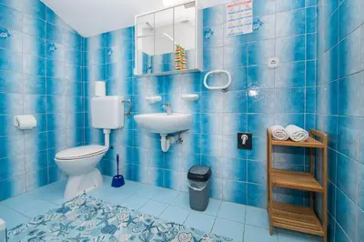 Kupaonica u objektu Apartments Family corner