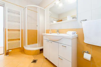 Kupaonica u objektu Apartment Anamarija with sea view