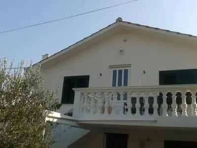 Balkon ili terasa u objektu Studioapartment in Tribunj mit Terrasse, Klimaanlage, W-LAN, Waschmaschine 5040-2