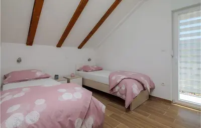 Krevet ili kreveti u jedinici u objektu Pet Friendly Home In Zatoglav