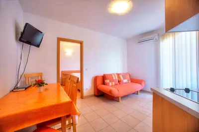 TV i/ili zabavni centar u objektu Villa D&I