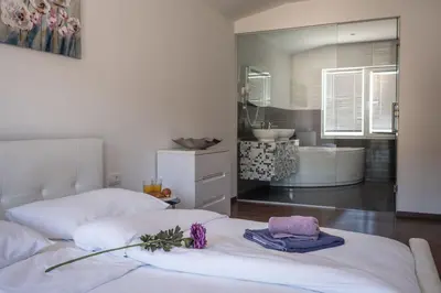 Krevet ili kreveti u jedinici u objektu Villa Julija
