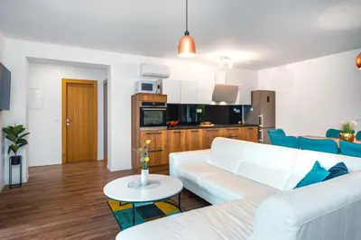 Kuhinja ili čajna kuhinja u objektu Villa Loreta