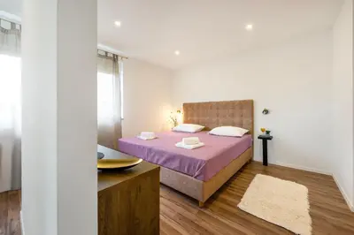 Krevet ili kreveti u jedinici u objektu Villa Loreta