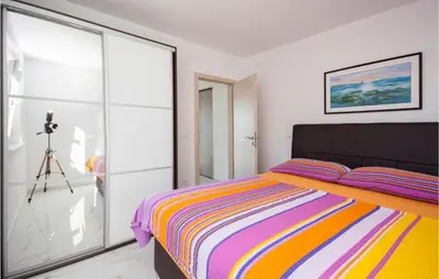 Krevet ili kreveti u jedinici u objektu Nice Apartment In Rogoznica