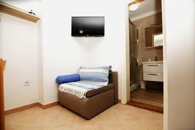 TV i/ili zabavni centar u objektu Apartment Ljubica Tisno