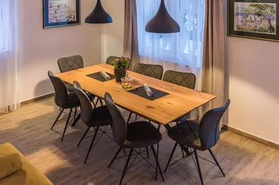 Tlocrt objekta Villa Juhuhu
