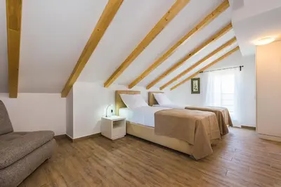 Krevet ili kreveti u jedinici u objektu Villa Juhuhu