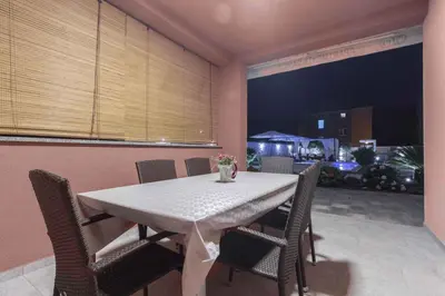 Balkon ili terasa u objektu Holiday home in Grebastica - Sibenik Riviera 42084