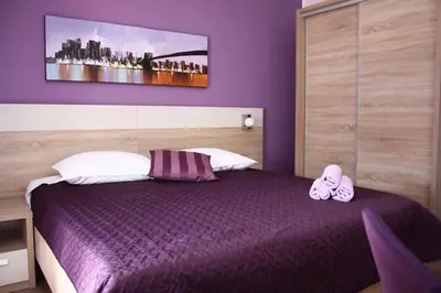 Krevet ili kreveti u jedinici u objektu Holiday home in Grebastica - Sibenik Riviera 42084