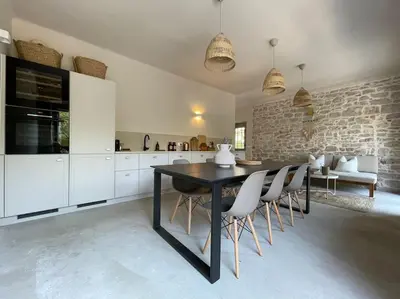 Kuhinja ili čajna kuhinja u objektu Villa Kapela