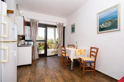 Kuhinja ili čajna kuhinja u objektu Apartments Danica