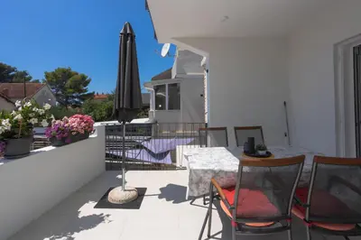 Balkon ili terasa u objektu Dalma Residence apartman Girandella
