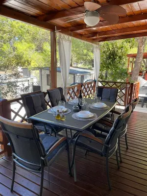Tlocrt objekta Mobile home Sea Jezera Village, otok Murter