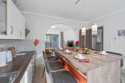 Kuhinja ili čajna kuhinja u objektu Family House Sonja