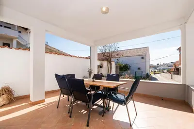 Balkon ili terasa u objektu Apartments Anita Tribunj