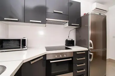 Kuhinja ili čajna kuhinja u objektu Apartments Kendes