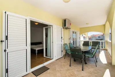 Balkon ili terasa u objektu Apartments Kendes