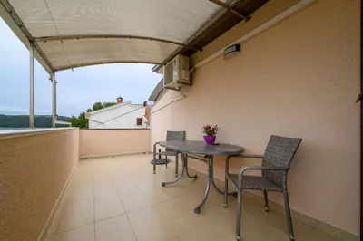 Balkon ili terasa u objektu Stela Apartments