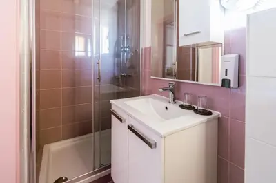 Kupaonica u objektu Babin bed&breakfast