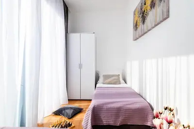 Krevet ili kreveti u jedinici u objektu Villa Laurel