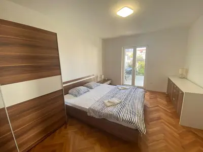 Krevet ili kreveti u jedinici u objektu Lucich Apartments Srima