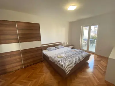 Krevet ili kreveti u jedinici u objektu Lucich Apartments Srima