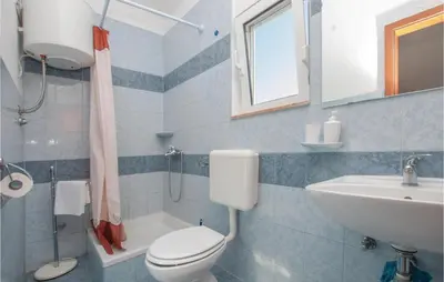 Kupaonica u objektu Apartment Uvala Mezaroca Bb Croatia