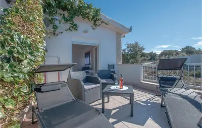 Balkon ili terasa u objektu Apartment Uvala Mezaroca Bb Croatia