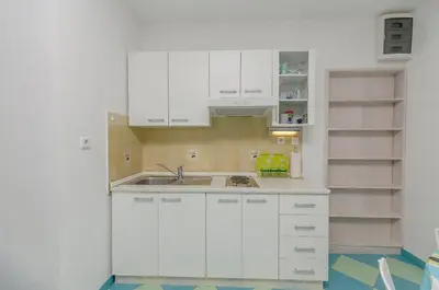 Kuhinja ili čajna kuhinja u objektu Apartments Tribunj Mali mago