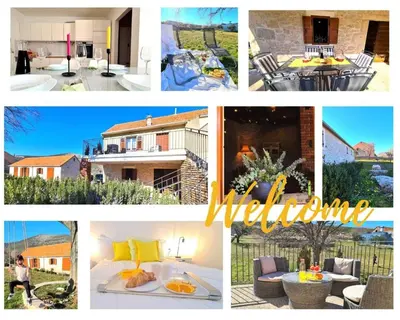 Tlocrt objekta Holiday house Bleki