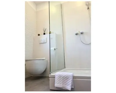 Kupaonica u objektu Holiday house Bleki