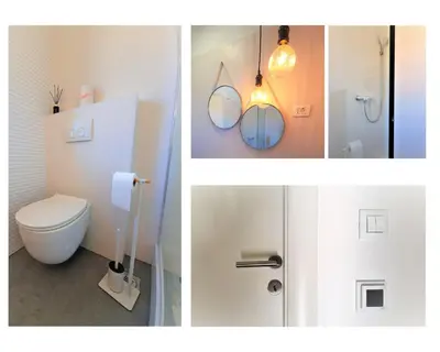 Kupaonica u objektu Holiday house Bleki