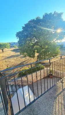 Balkon ili terasa u objektu Holiday house Bleki