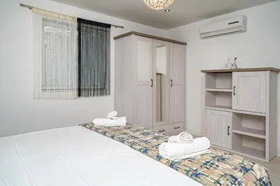 Krevet ili kreveti u jedinici u objektu Apartments Zinfandel Vodice