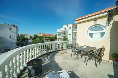 Balkon ili terasa u objektu Apartments Zinfandel Vodice