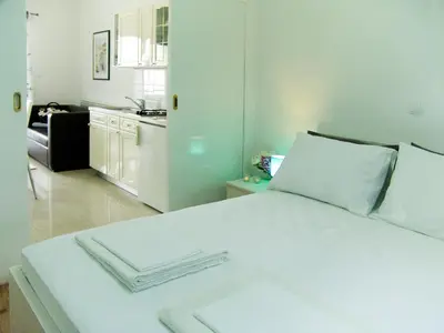 Kuhinja ili čajna kuhinja u objektu Apartments Villa Pina
