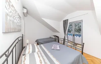 Krevet ili kreveti u jedinici u objektu Amazing Home In Razanj