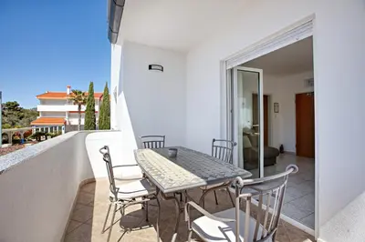 Balkon ili terasa u objektu Apartments by the sea Rogoznica - 19367