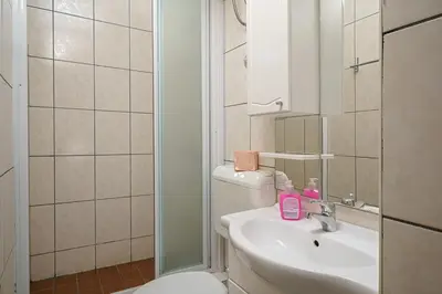 Kupaonica u objektu Apartments villa Sunset