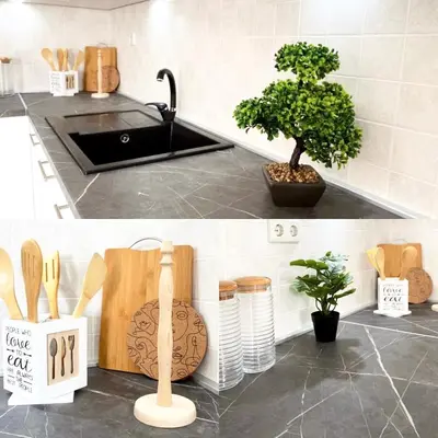 Kuhinja ili čajna kuhinja u objektu Apartment Kantun