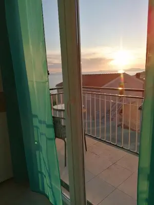 Balkon ili terasa u objektu Apartman Vesa