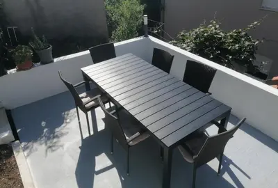 Balkon ili terasa u objektu Apartman Vesa
