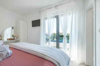 Krevet ili kreveti u jedinici u objektu VILLA MIRAKUL